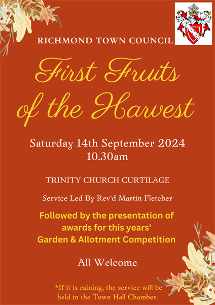 First Fruits of the Harvest